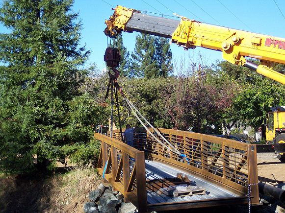 Nob Hill Bikepath Installation